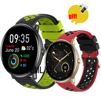 3in1 For Zeblaze GTR 3 PRO Strap Smart Watch Silicone Soft Sports Band Belt Screen Protector Film