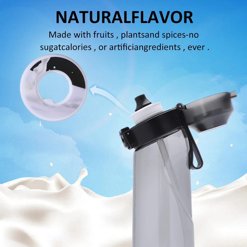 10Pcs Flavour Pods Watermelon Peach Lemon Variety Flavor Pack Water Bottle Flavour Pods Air Flavor Pods for Water Bottles