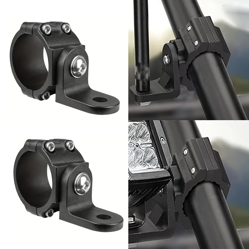 

Universal Aluminum Alloy Flag Mount Bracket for 1.75-2' Roll Bar Cage - UTV ATV Accessories Compatible with Can-Am