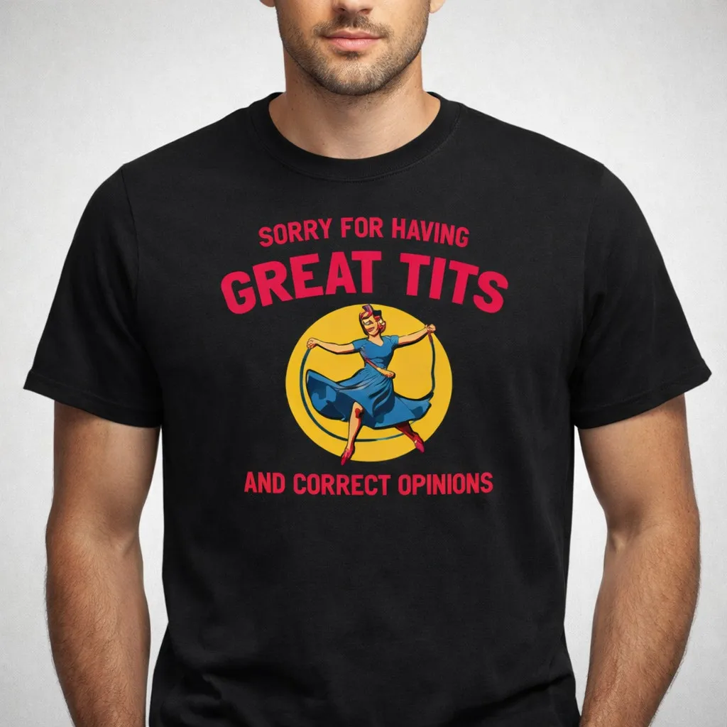 

Funny Retro Sassy Casual Graphic Tee for Everyone