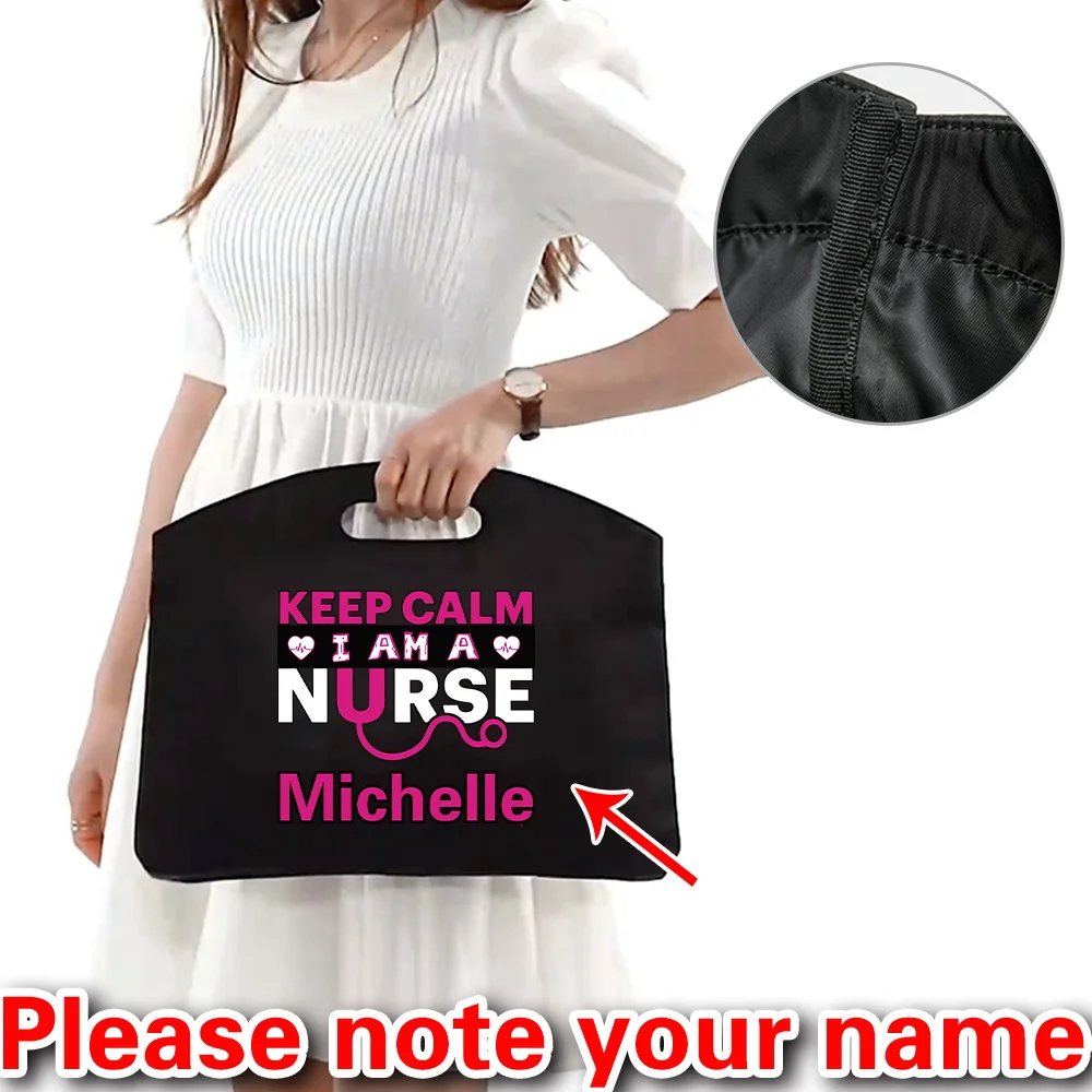 حقيبة أعمال ذات سعة كبيرة، حقيبة يد محمولة متعددة الوظائف للأعمال والترفيه.