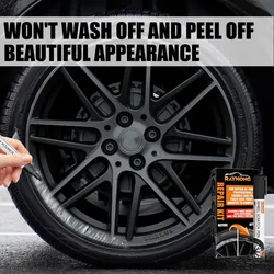 Universal Color Wheel Repair Kit Portable DIY Scratch Repair Paint Repair Paint Fix Car Rim Scratch Repair Kit Alloy Wheel