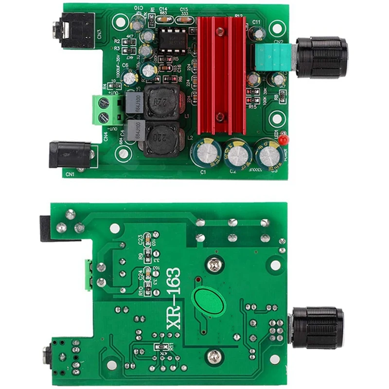 2025 New-2X Scheda amplificatore di potenza Modulo amplificatore subwoofer mono TPA3116 ad alta sensibilità con NE5532 OPAMP
