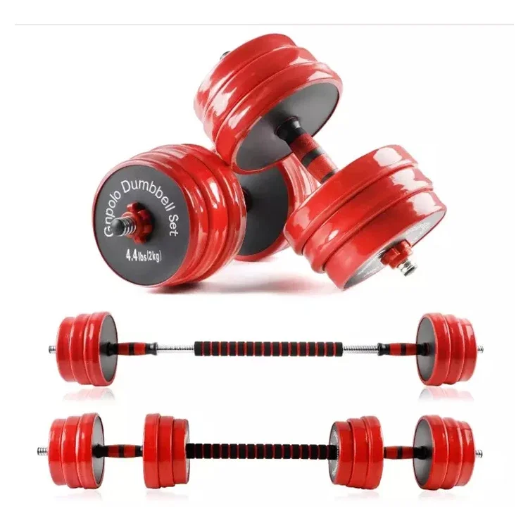 

Manufacture Supply gym dumbbell set Custom Logo Weight Lifting Dumbbell Adjustable Detachable Barbells Dumbbells Sets