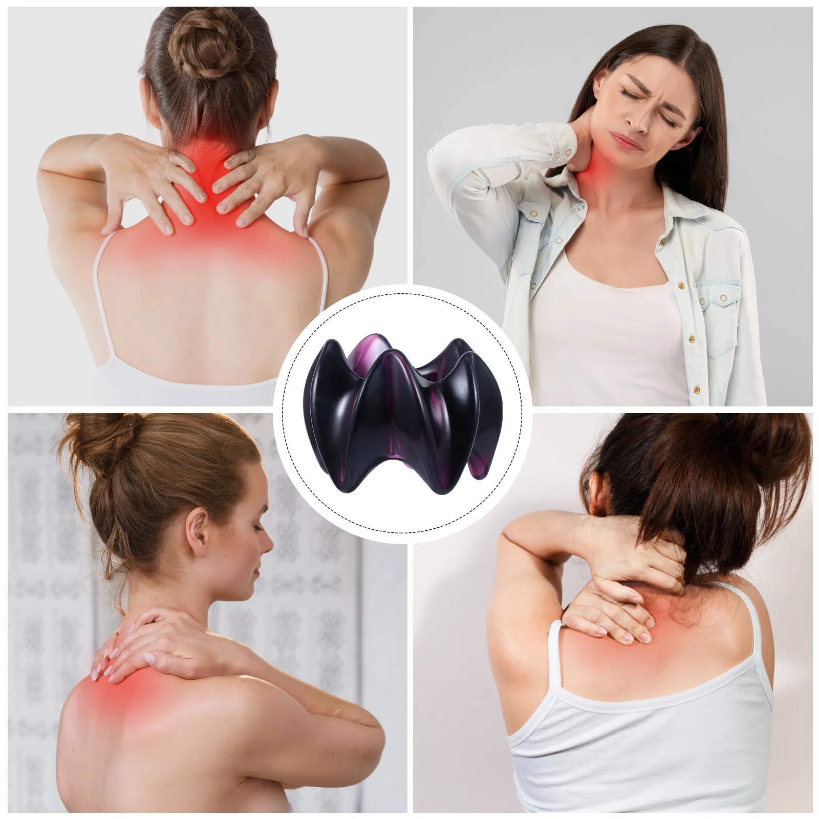 

1 шт. Массажная доска Гуаша из смолы в форме лотоса для массажа всего тела, снятия усталости, восстановления после тренировок, с использованием пчелиного воска