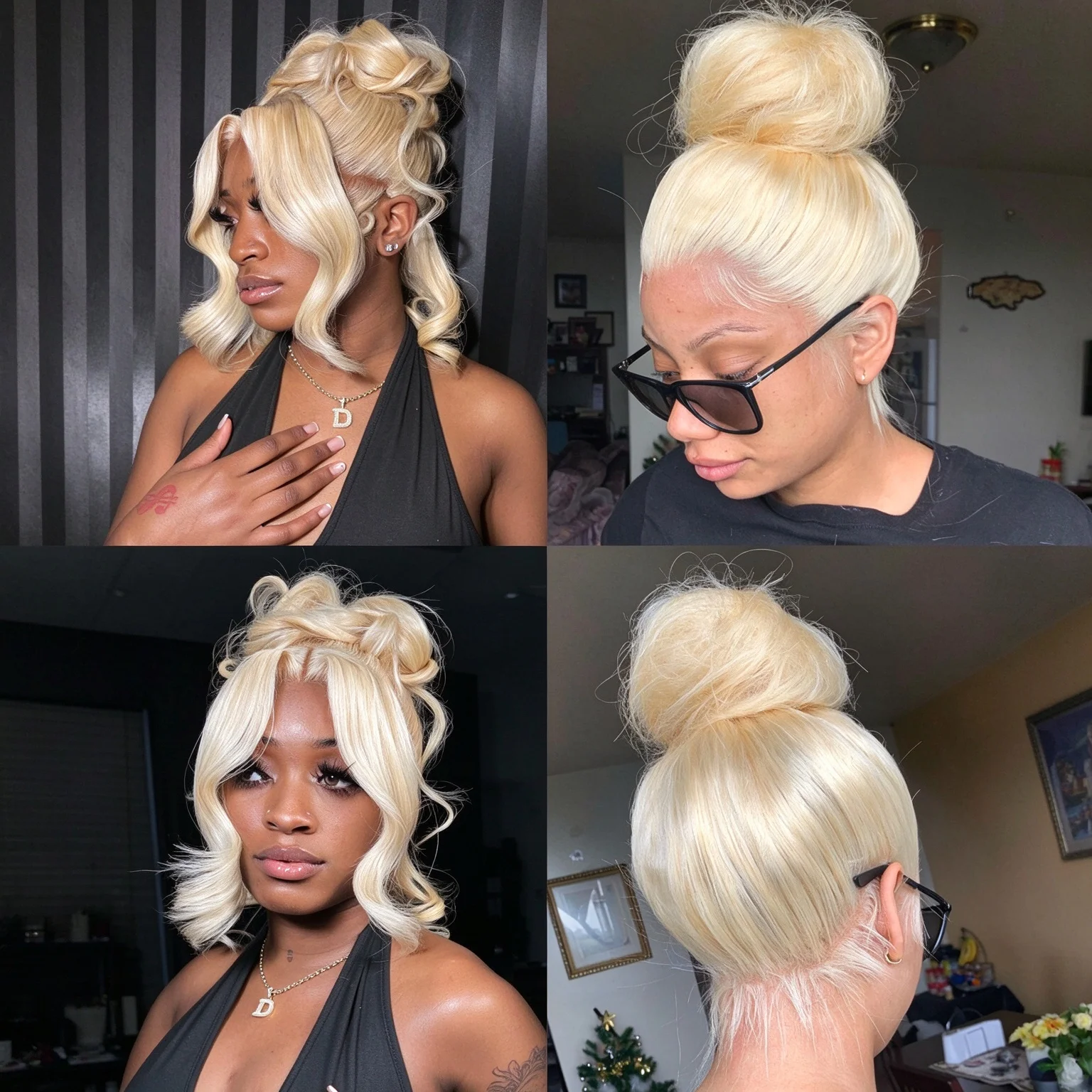 Perucas com frente de renda HD - 613 Blonde Body Wave Lace Front Wig avaliação e preço