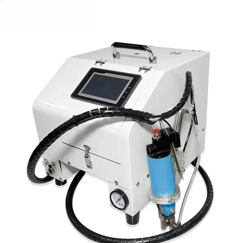 Xingfeng handheld PLC core pacifier cap pressing machine 90KW 220V 3 years warranty 35kg