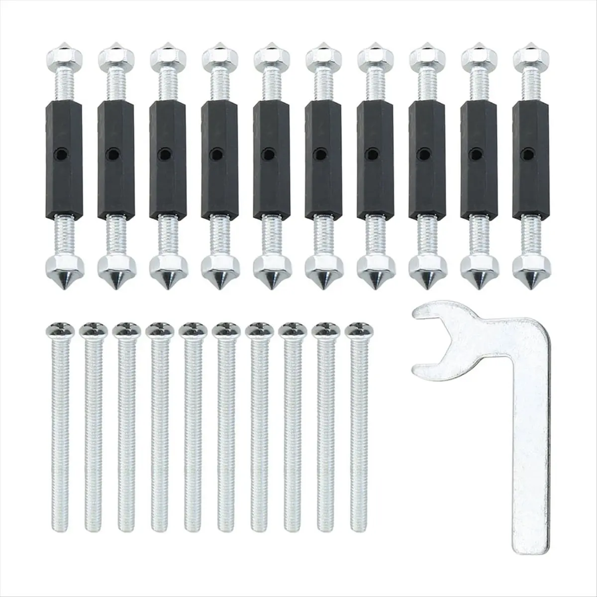 AA14 10PCS Manganese Steel Switch Socket Concealed Box Repairer Cassette Repair Unit Electrical Case with Wrench Type 118