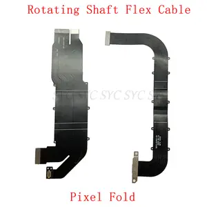 Bilashmart Main Board Connector LCD Flex Cable Pixel Fold Rotating Shaft Cable Repair Parts