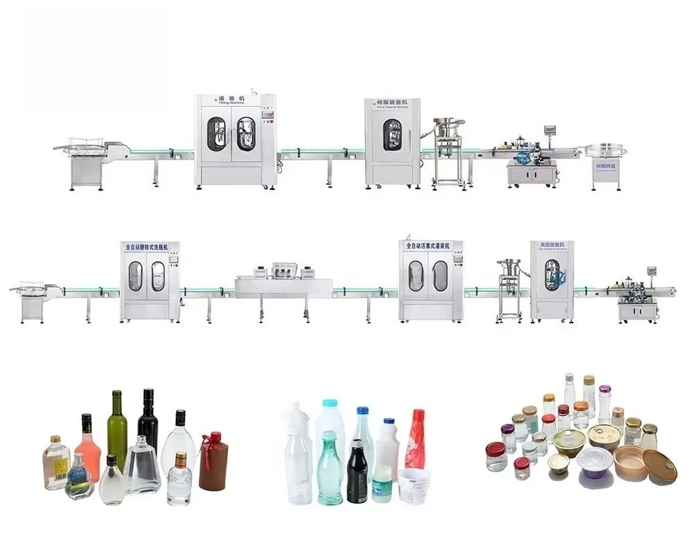 Carbonated Drink Sparkling Water Juice Bottling Equipment Automatic Filling Production Line Custom
