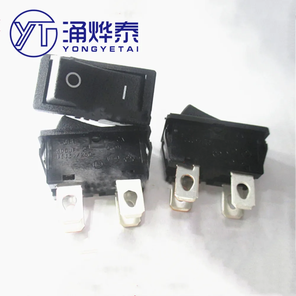2PCS SDDJF30200 Rocker Power Rocker Switch 4pin 2-speed Right Angle Sewing Machine Audio Dimension