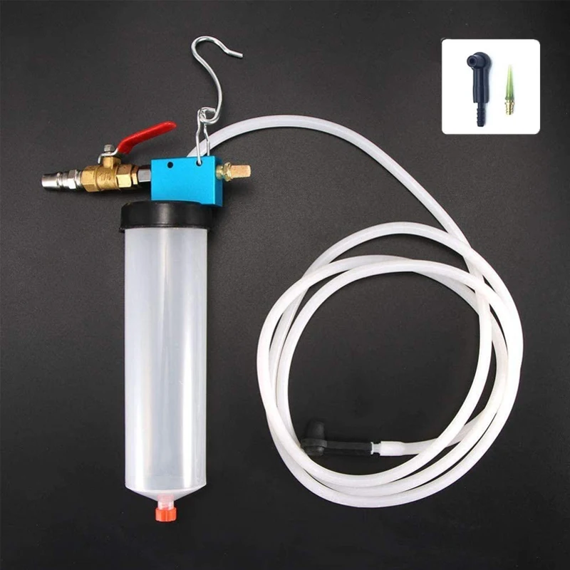 New Auto Car Brake Fluid Oil Change Replacement Tool Brake Fluid Drained Bleeder Pneumatic Vacuum Bleeder Extractor Size A / B