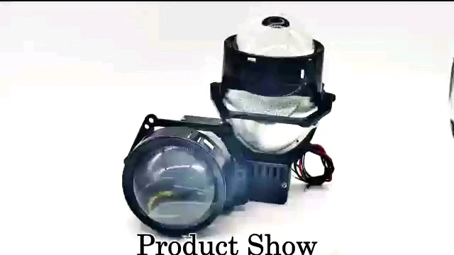 High Quality Bi Led Projector Lens Headlight 5500K 62w Cars Automotive LED Headlight Aftermarket Auto Modification Kits