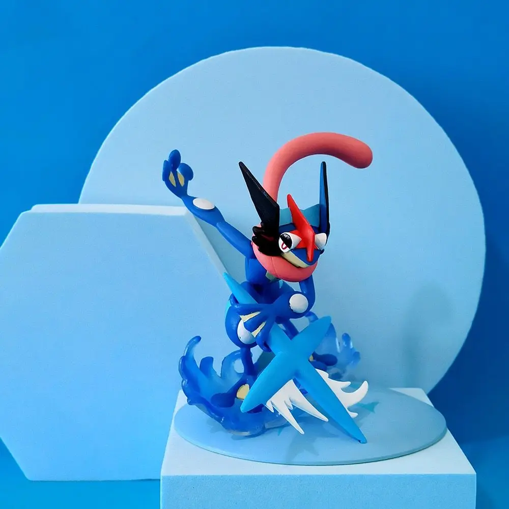 Pokémon Gengar fée Ibrahimovic Xiaozhi Version Kouga Ninja grenouille boîte aveugle à la main bureau ornement cadeau d'anniversaire