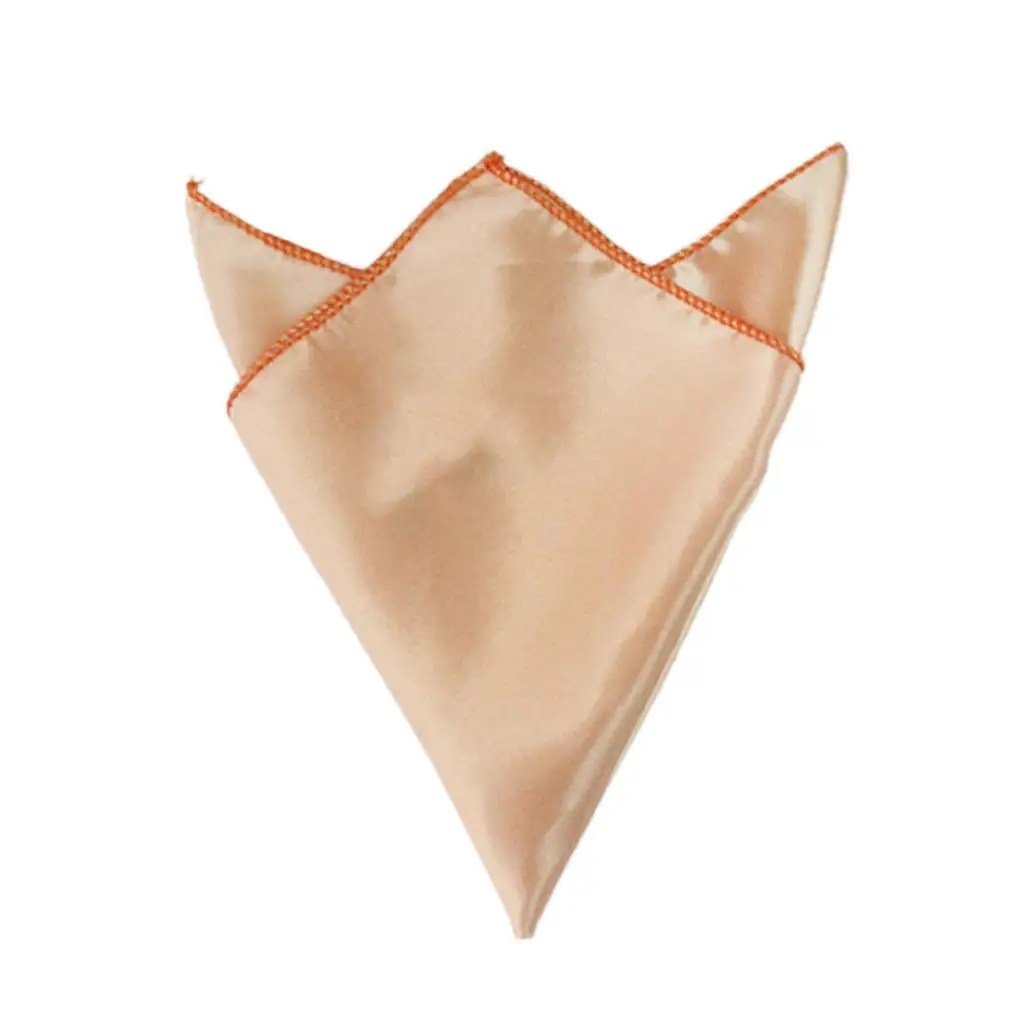 Pocket Squares for Men Polyester Handkerchief Set Soft and Comfortable Napkin for Formal Party or Office