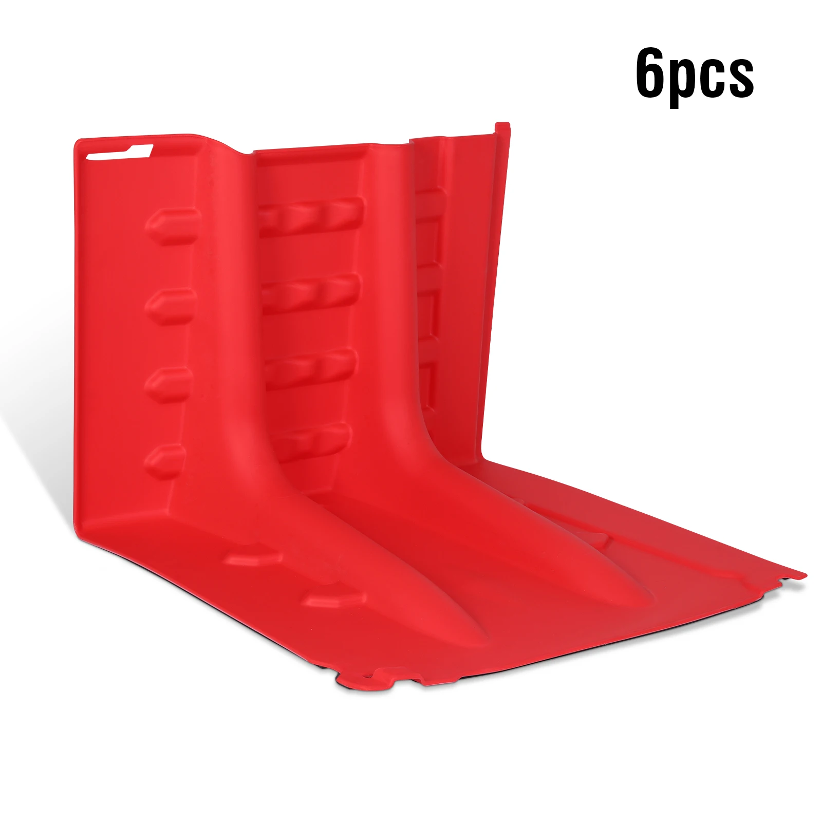 52 سنتيمتر 6 قطعة حاجز الوقاية من الفيضانات البلاستيك ABS حاجز الفيضانات السريع يغطي L على شكل لخدود تحويل النهر الطرق السريعة #2