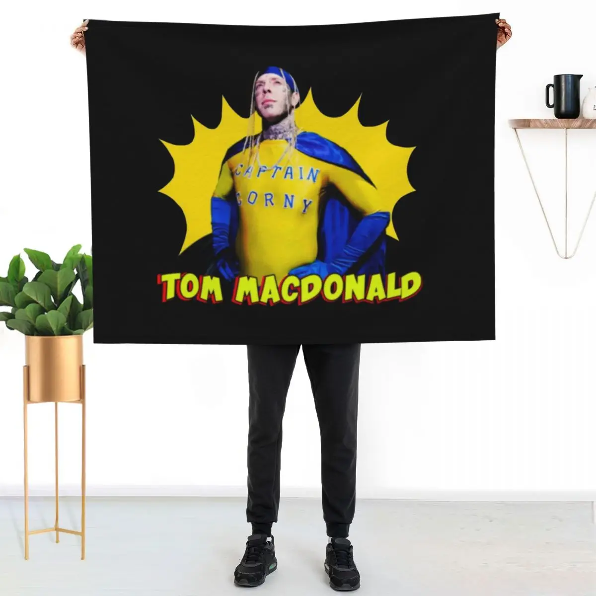 Tom MacDonald Throw Blanket heavy to sleep Tourist for sofa Nap Heavy Sofas Blankets