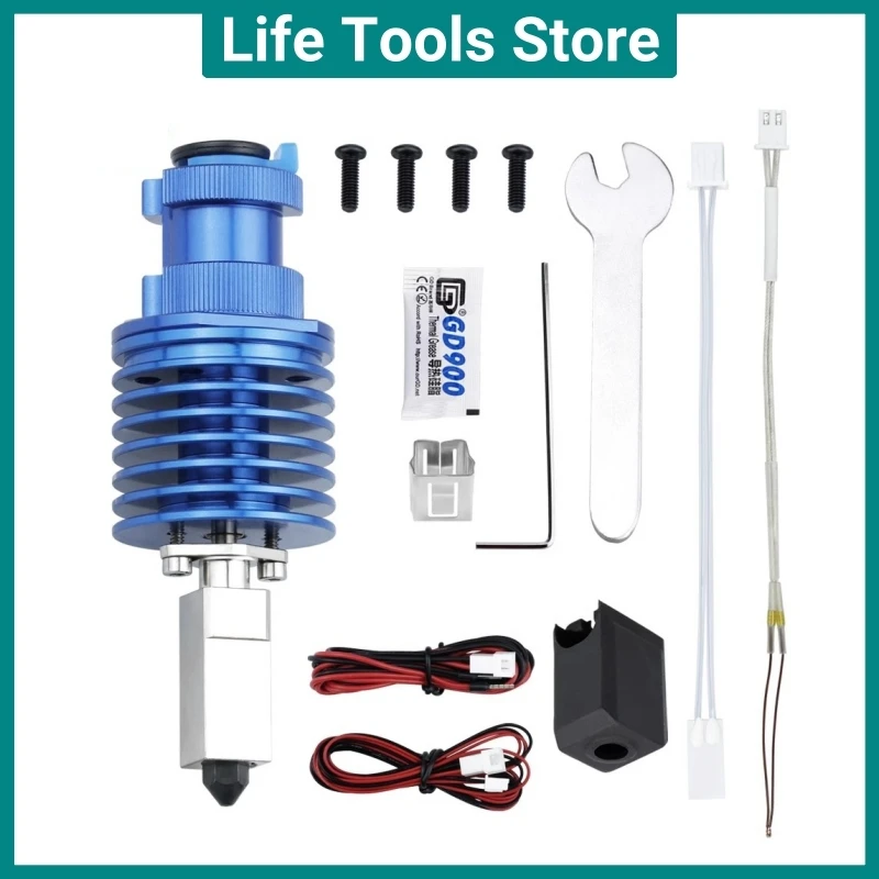 

Высокоскоростная печатающая головка Upgrade 2.0 TZ V6 Hotend Kit для Ender 3/3 PRO/VORON 2.4 Hi-End экструдер J-head Prusa Ender 3 V2/CR10