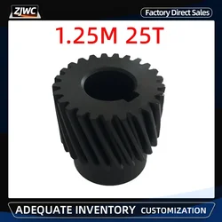 1pc Engraving Machine Left Helical Gear 1.25 Mod 25 Teeth Hole Diameter 14mm 16mm For Planetary Reducer CNC Parts