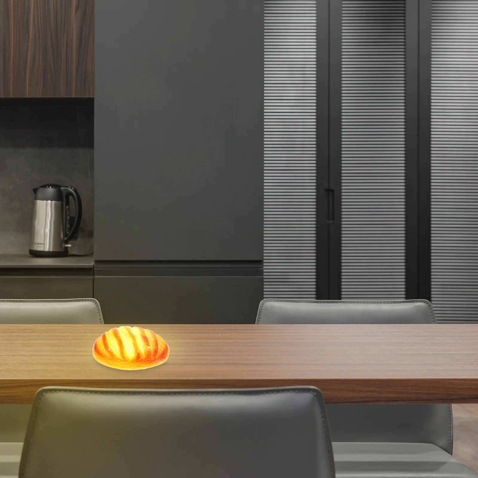 1 قطعة شكل الخبز ضوء الليل مصباح Led صغير لغرفة النوم ديكور المنزل سطح المكتب السرير الإضاءة هدية مهرجان ديكور الحفلات #3