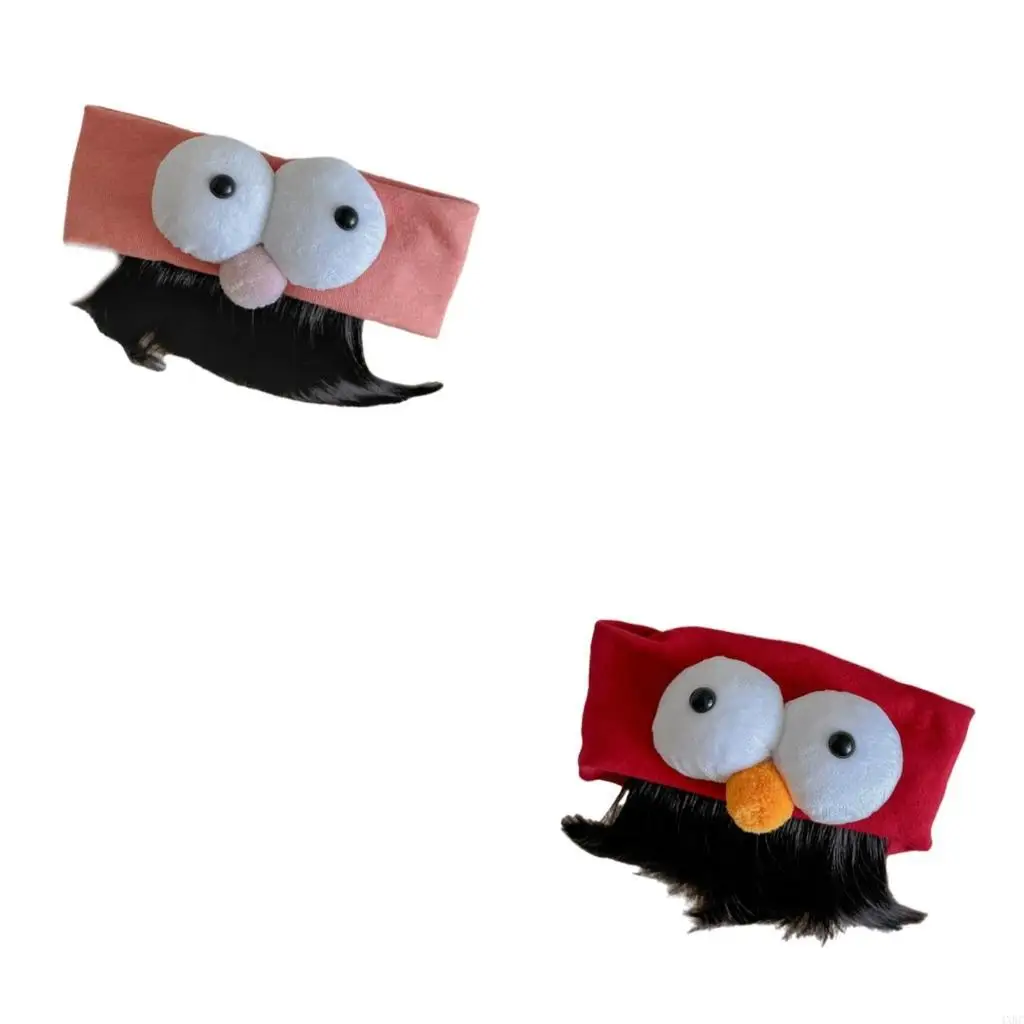 

Baby Girls Bangs Headband Funny Big Eyes Hairband Hair Accessory for Cosplay 4XBC