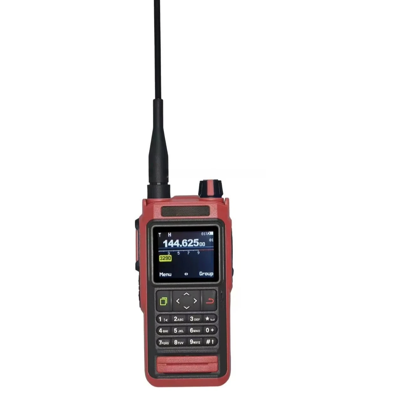 VR-N76 Portable Handheld Walkie Talkie IP67 Waterproof  APP Programming GPS APRS VHF/UHF SMS FM Type-C Charger Ham Two Way Radio