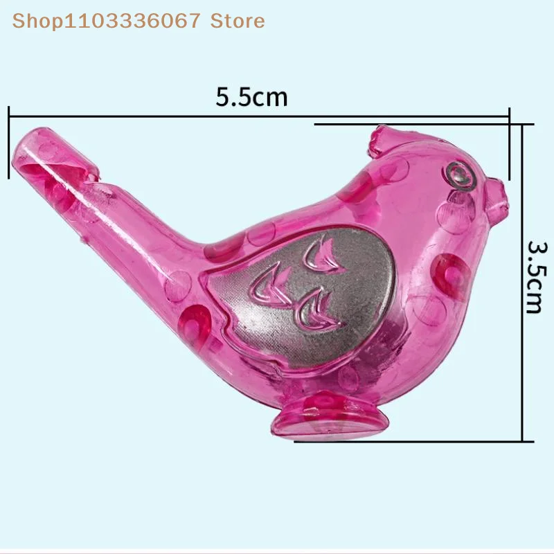 【HLS】【HB】10 PCS Random Color Bird Whistle Outdoor Sports Drawing Funny Musical Toy Novelty Educational Musical Toy Children Toy