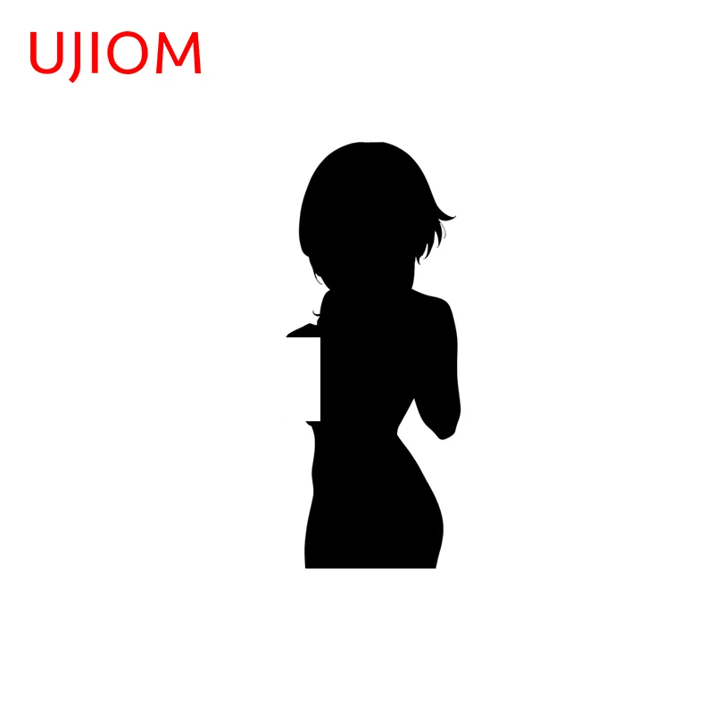 UJIOM Anime Megumin Wall Sticker Girl Front Suitable For Chambre Windows Vinyl Decal Waterproof Room Decoration Accessories