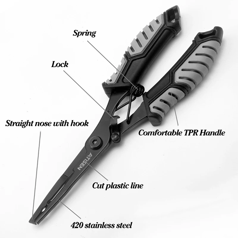 Edelstahl Angeln Greifer Professionelle Angeln Lip Grabber Werkzeug, Fisch Grabber Clip Fisch Control Tackle – Detail 5