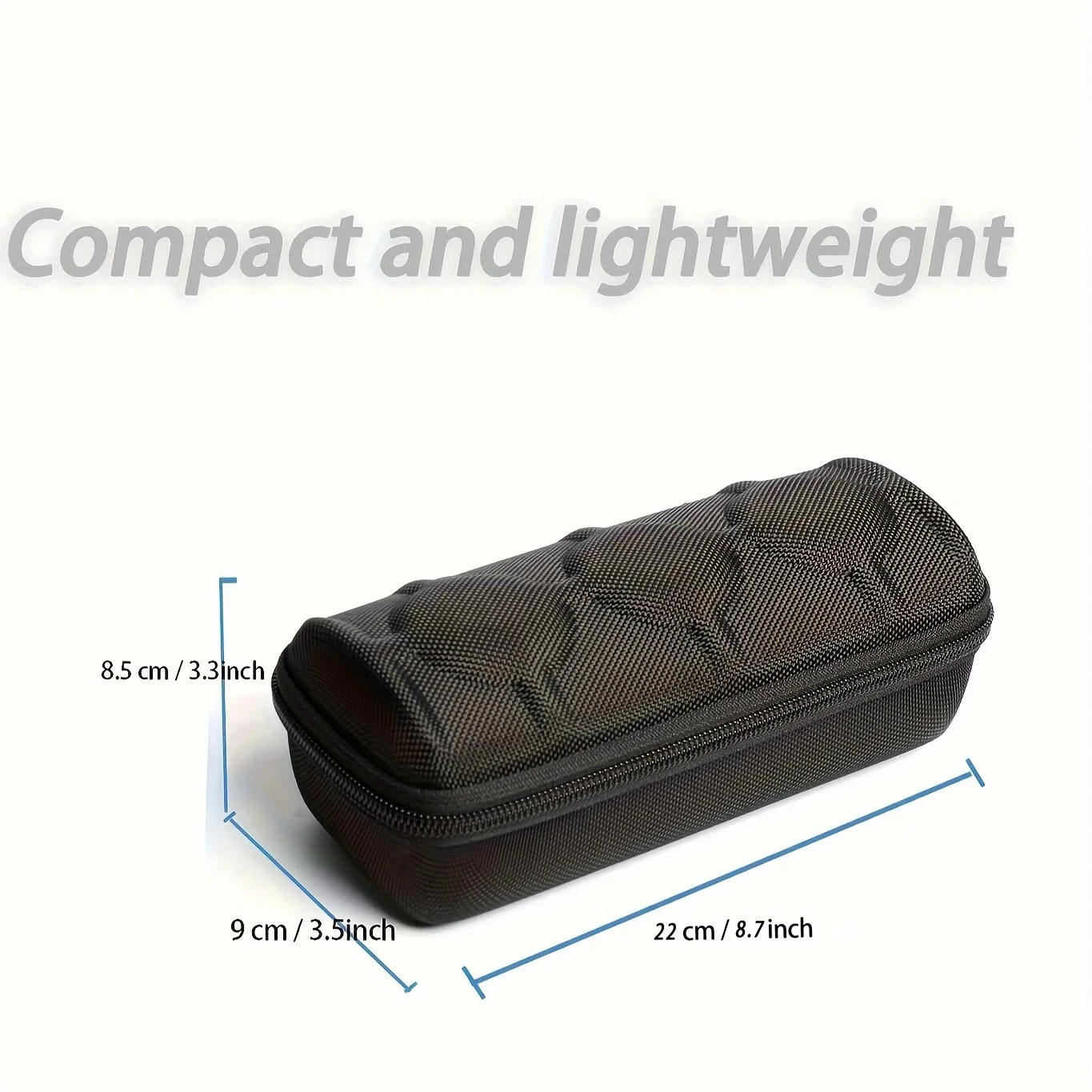 [حافظة ساعة هارد شل] 3 قطع حقيبة سفر لساعة هارد شل، صندوق منظم لتخزين الساعات، مع وسادة إسفنجية ناعمة، مقبض