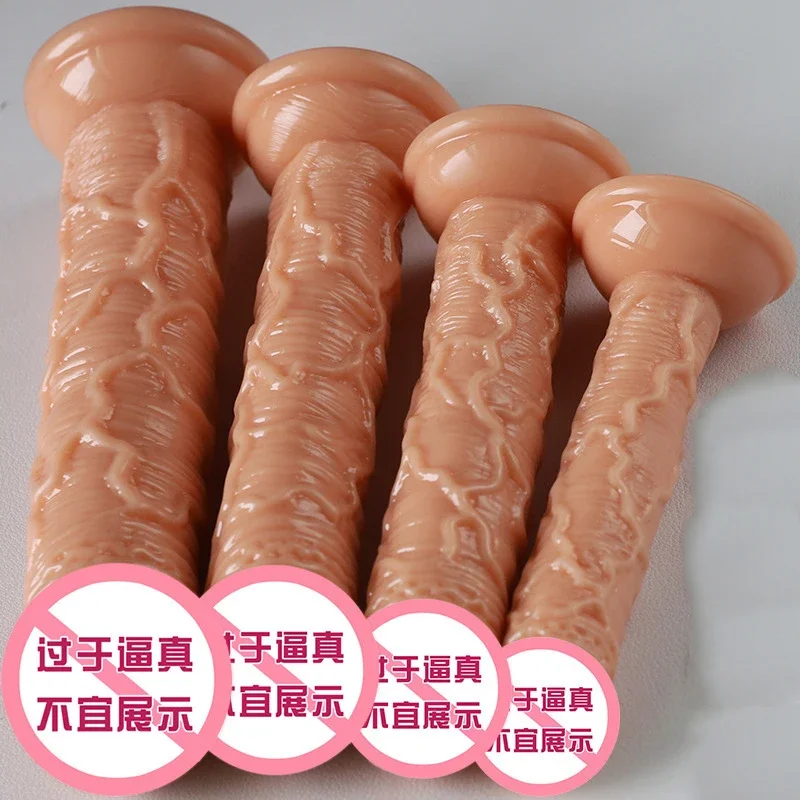 Super Zachte Lesbische Strapon Grote Realistische Dildo Penis Lul Anale Plug Vrouwen Masturbator Grote Zuignap Fallus Adult Sex Toys Menselijke Veiligheid Materiaal Zachte Realistische Dildo voor Beginer penis voor Vro