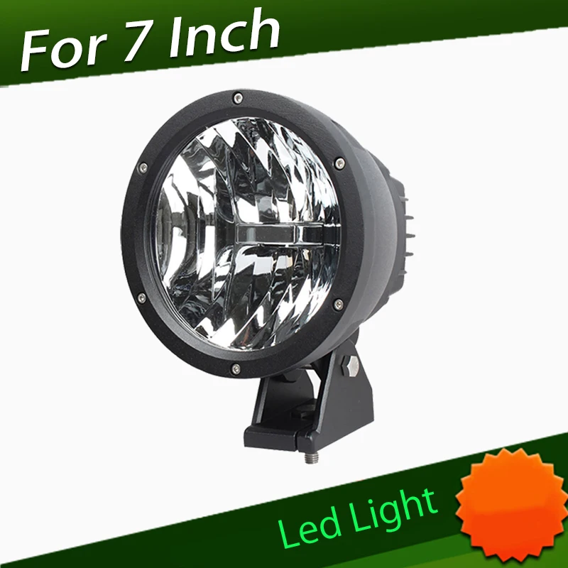 Super Bright 50W 7 Inch LED Cannon Lights Round Spot Driving Work Lamp Suitable for SUV Truck Offroad Boat 12V 24V