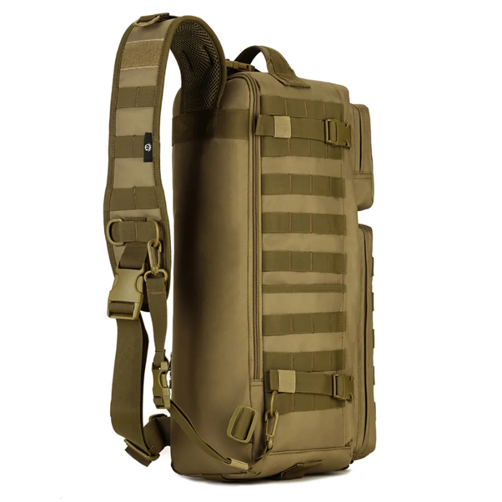 Imagem -05 - Bolsa de Ombro Militar de Nylon para Homens Mochila com Estilinete 1000d Mochila com Corpo Transversal Tendência de Viagem Mochila Masculina