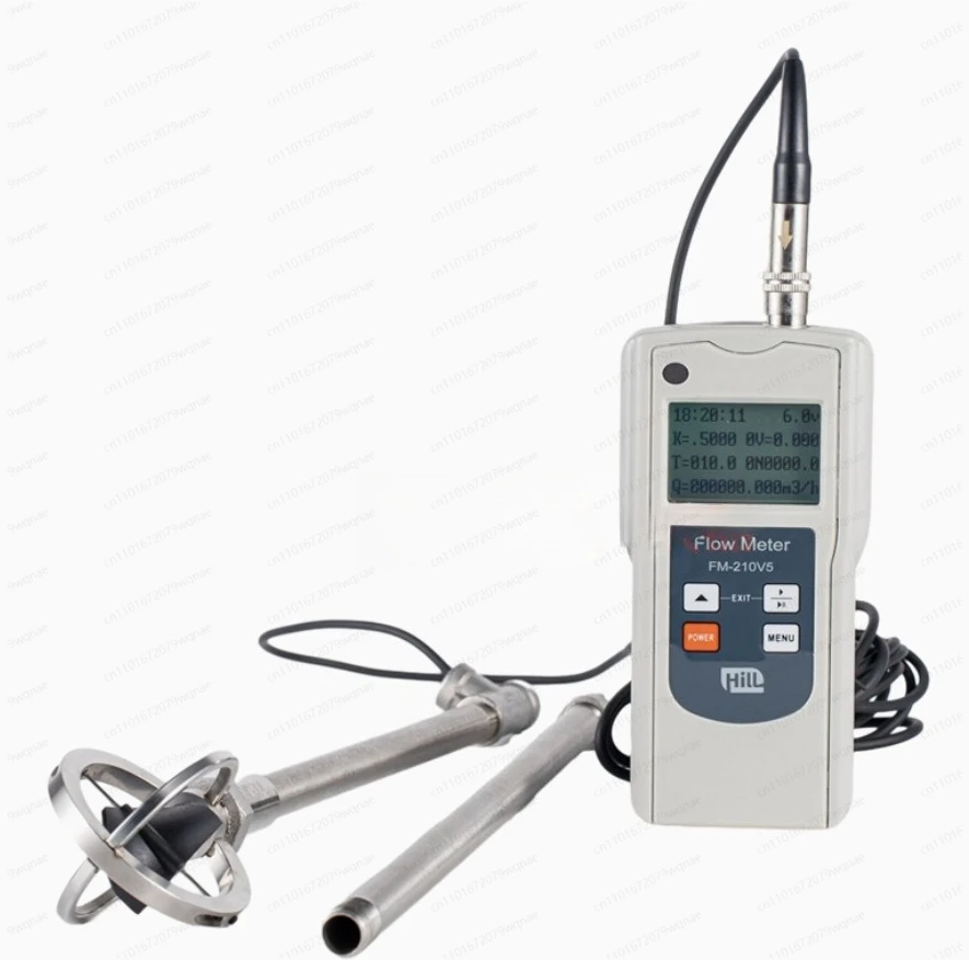 

Portable flow rate flow meter river open canal flow rate meter rotary slurry water speed meter FM-210V5