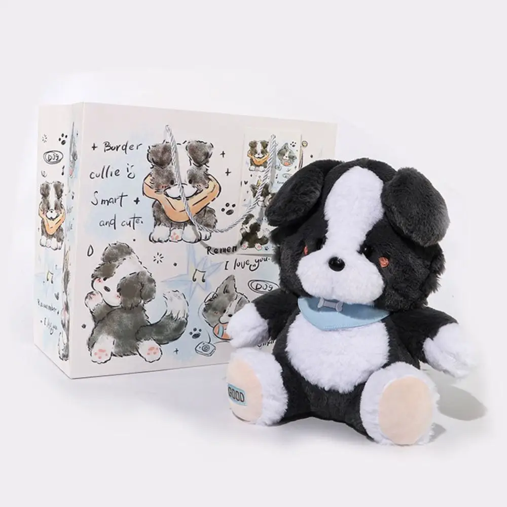 

Soft Border Collie Gudemau Puppy Soothing Puppy Dog Doll Pillow Stuffed & Plush Animals Birthday Gift