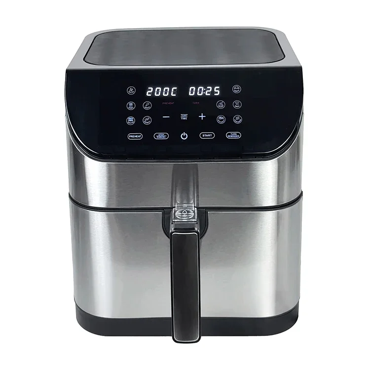 80-200℃ Adjustable Thermostat Control Air Fryer Anti-stick Electric Air Fryers for Sale