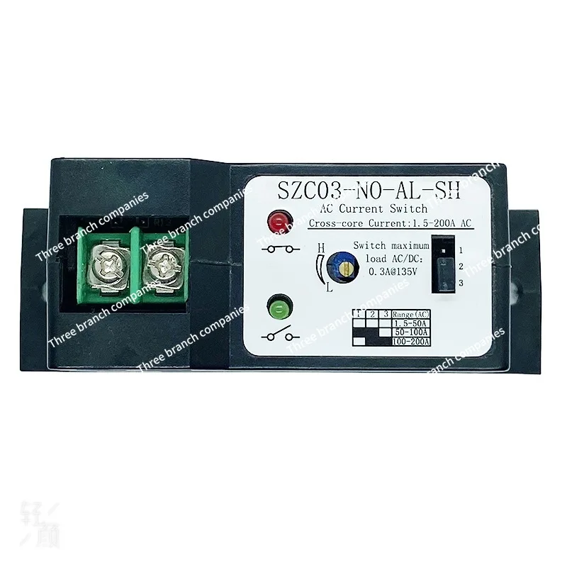 

Clamp current mutual inductance switch induction current AC 0-200A PLC switch control SZC03-NO-AL-SH