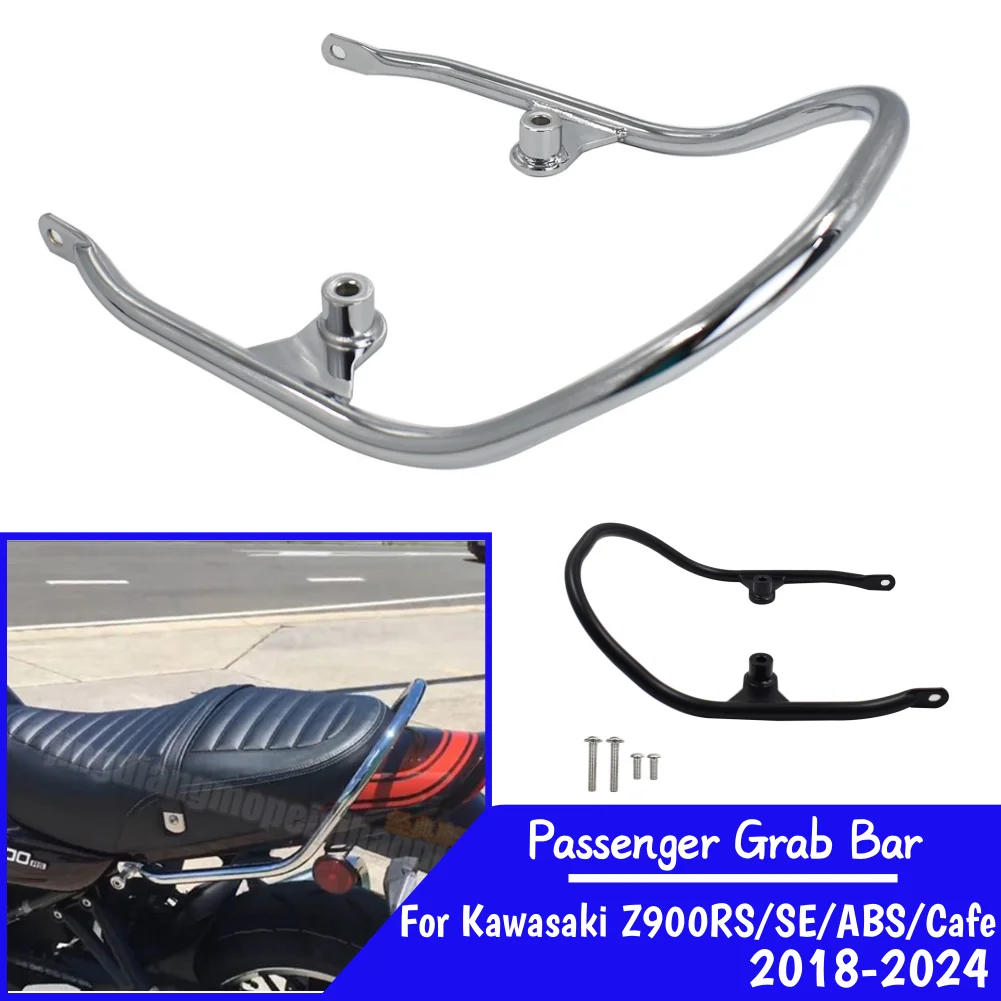 

Z900RS Passenger Grab Bar For Kawasaki Z 900RS SE Cafe ABS 2018-2024 Rear Luggage Rack Rest Hand Rail Handle Motor Accessories