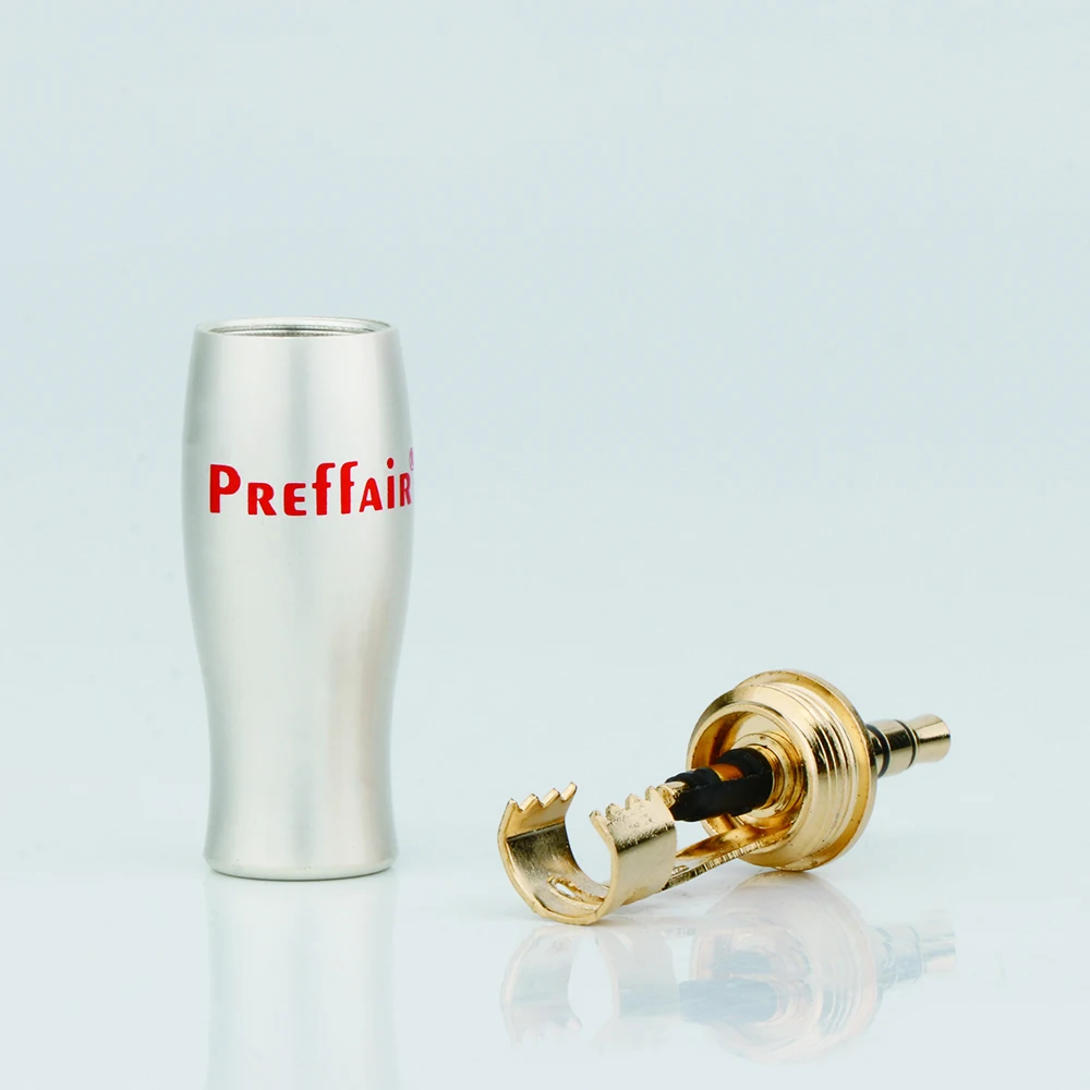 Preffair Cable de Audio RCA de alta fidelidad Cable de interconexión RCA a RCA 2 en 2 salidas RCA enchufe chapado en oro Cable de Audio de fiebre de alta fidelidad