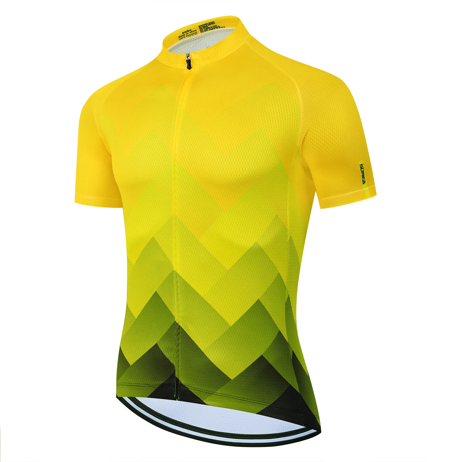 Summer Men Short Sleeve Cycling Jersey MTB Maillot Bike Shirt Breathable Tricota Mountain Pro Team Bicycle Sports Clothing 2024