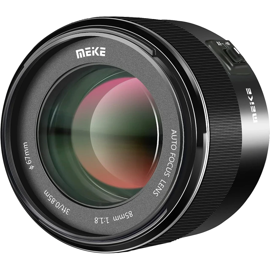 Meike 85mm F1.8 Full Frame AF Portrait Lens for Canon EF (5D IV/6D II) - Medium Telephoto Prime Lens