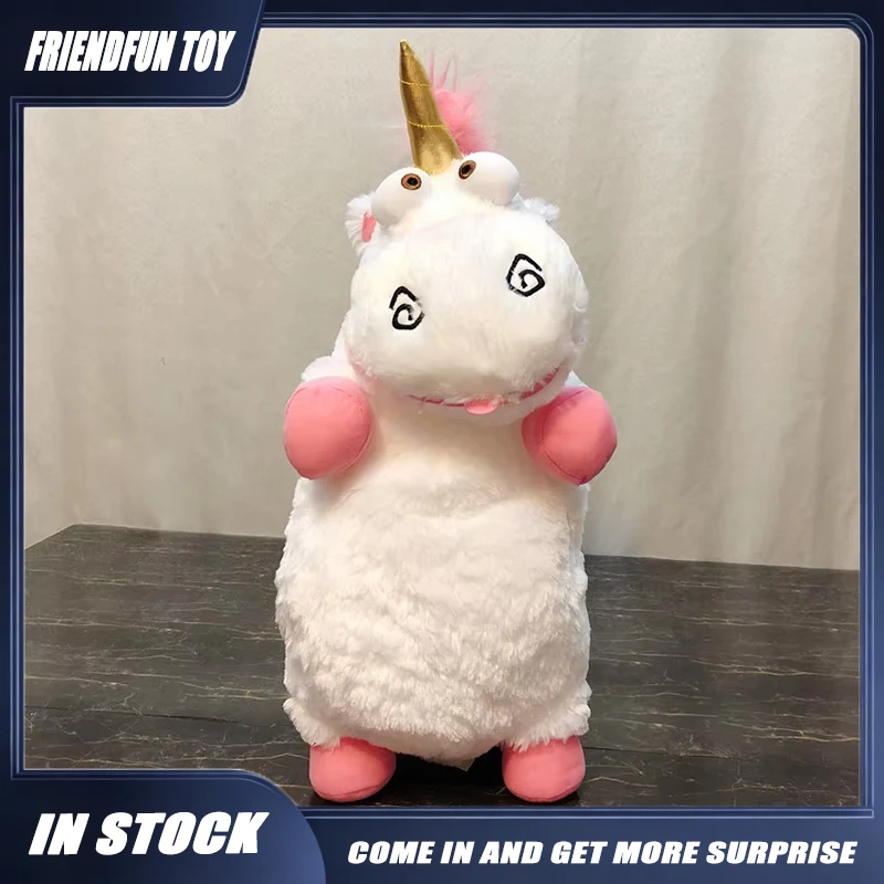 Minions Big Size 56cm & 40cm Unicorn Movie Plush Toy Anime Peripheral Soft Stuffed Doll Cute Room Ornament Birthday Gift For Kid