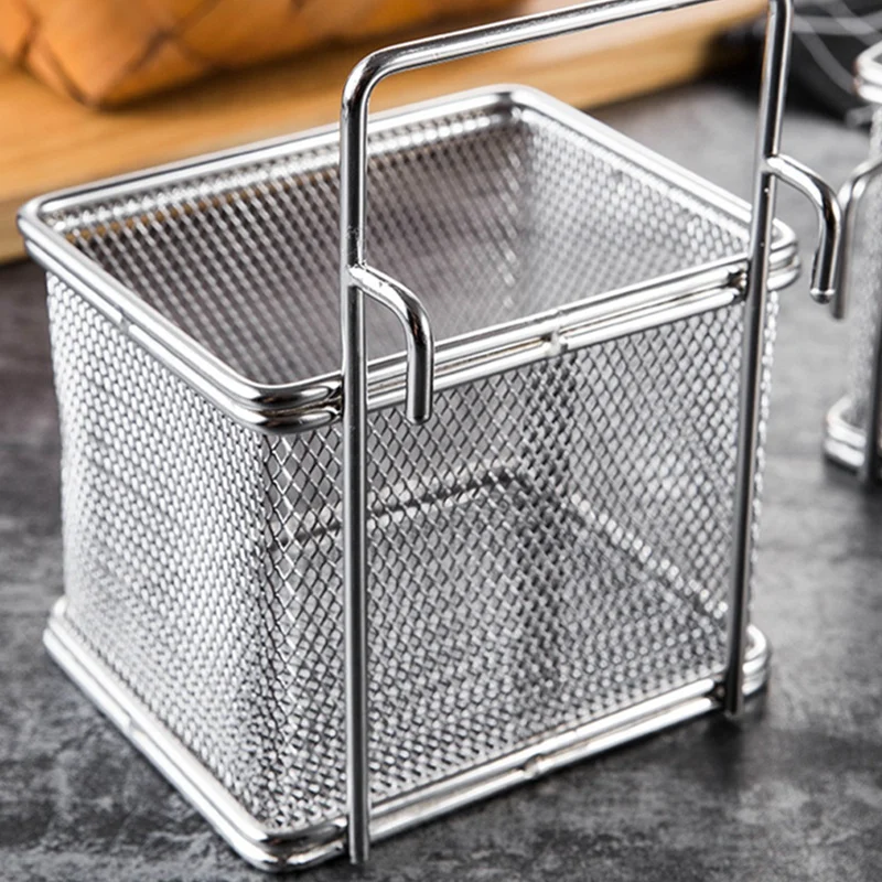 Hot Pot Colander Filter Mesh Sieve With Hook Noodle Drainer Filter Mesh Sieve Strainer Spoon For French Fries Pasta