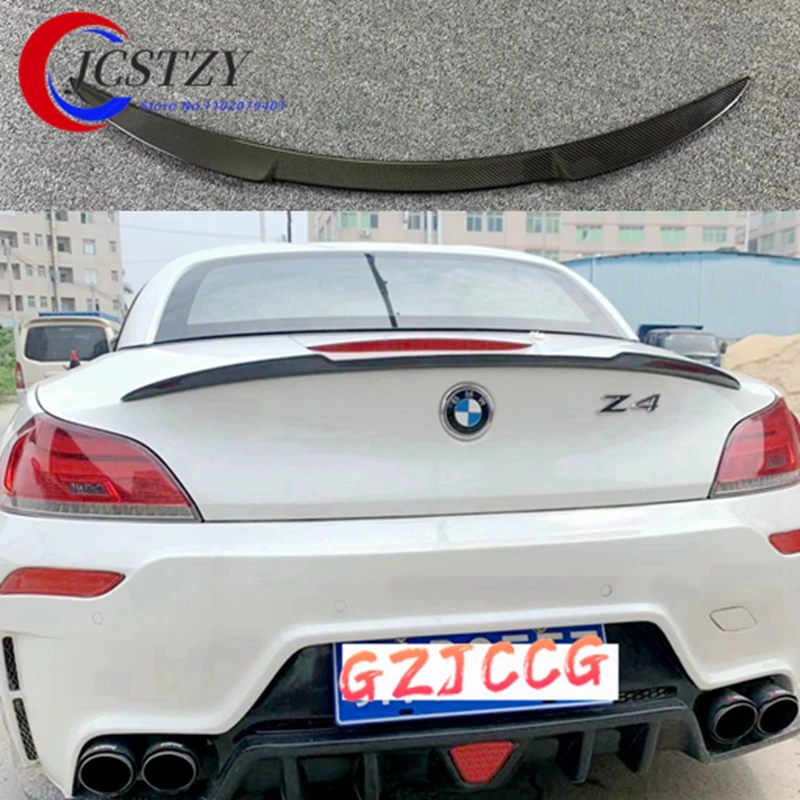 

JCSTZY Z4 E89 Coupe кабриолет из углеродного волокна V-стиль, автомобильный Стайлинг, спойлер заднего крыла для BMW E89 Z4 18i 20i 23i 28i 35i 2009-2014