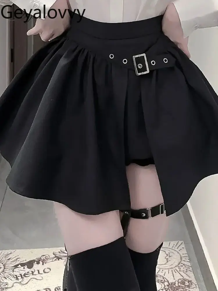 Conjunto de camisa de manga comprida e saia curta faculdade jk uniforme terno primavera outono novo estilo japonês estudante escola conjuntos de duas peças