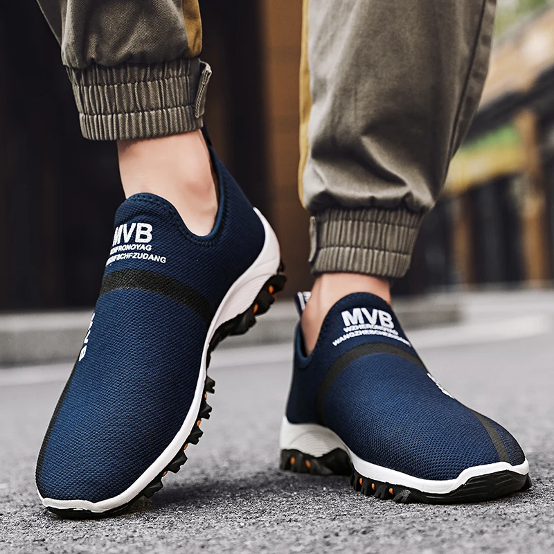 Summer Men Casual Sport Shoes Mesh Breathable Sneakers Male Designer Tennis Shoes Men Training Walking Running Sneakers