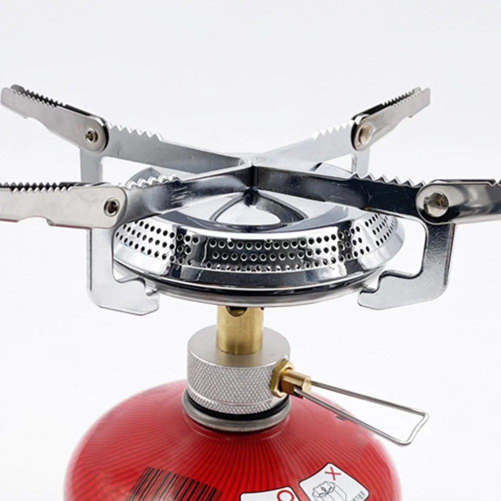 

1Set Portable Outdoor Stove Head Camping Gas Stove Burner High Power for Hiking Backpacking Picnic Camping Cooker Burner