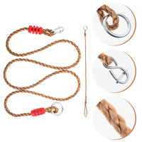 2pcs Adjustable Swing Rope Heavy Duty Nylon Tree Strap For Hammock Chair Hanging Outdoor Playground Camping Extension Rope