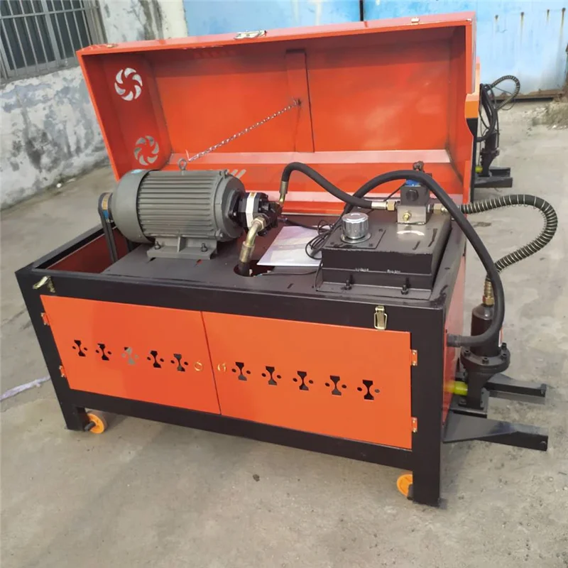 10mm Iron Rebar Steel Bar Straightening and Cutting Machine Metal Machinery with Core Motor Component for Wire Use