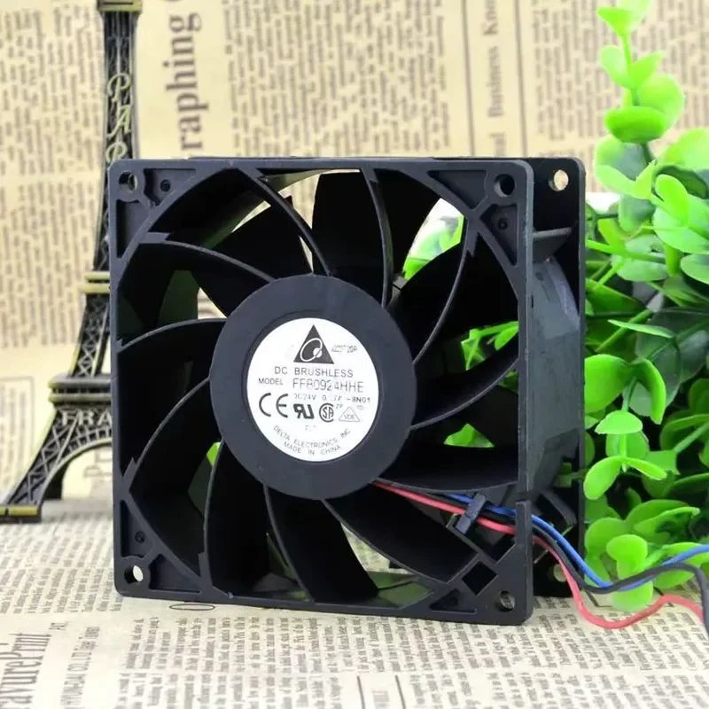 for Delta FFB0924HHE 9238 24V 0.27A Silent Cooling Fan for Frequency Converter Original